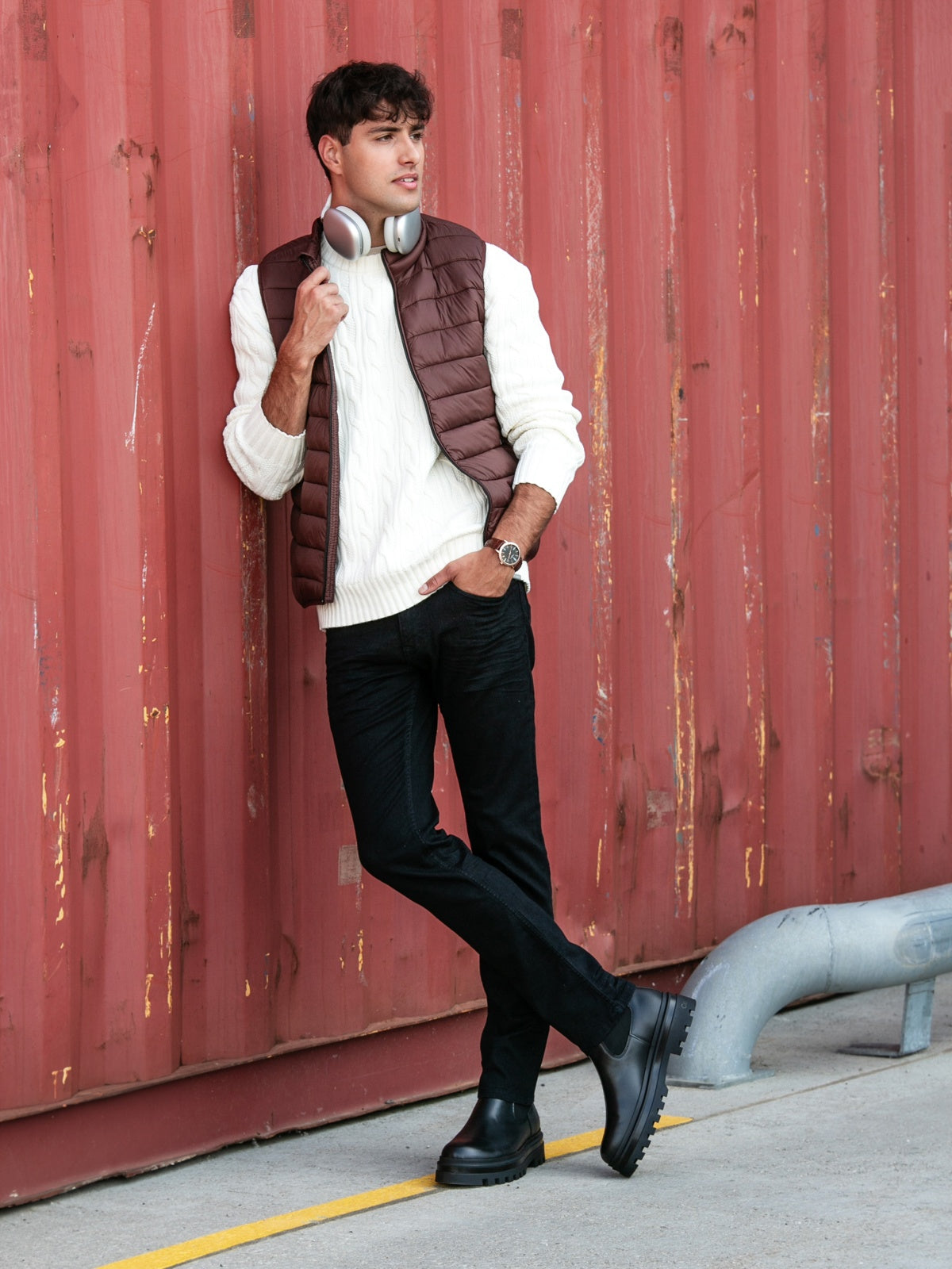 Men's outdoor waistcoat