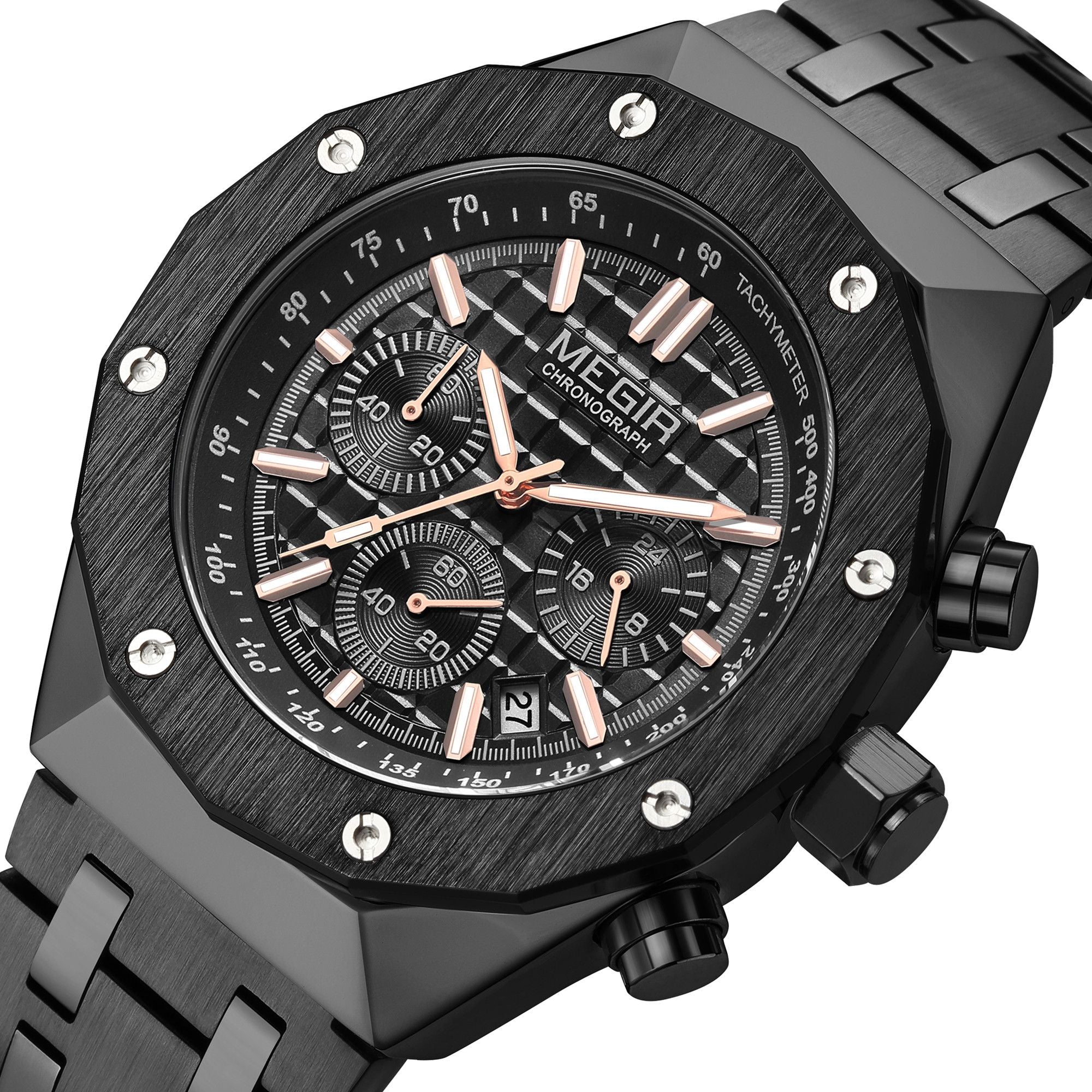 MEGIR Relogio Masculino Luxury Business Men Watches Fashion Military Watch Date Luminous Casual Quartz Wristwatch Man Clock 2213